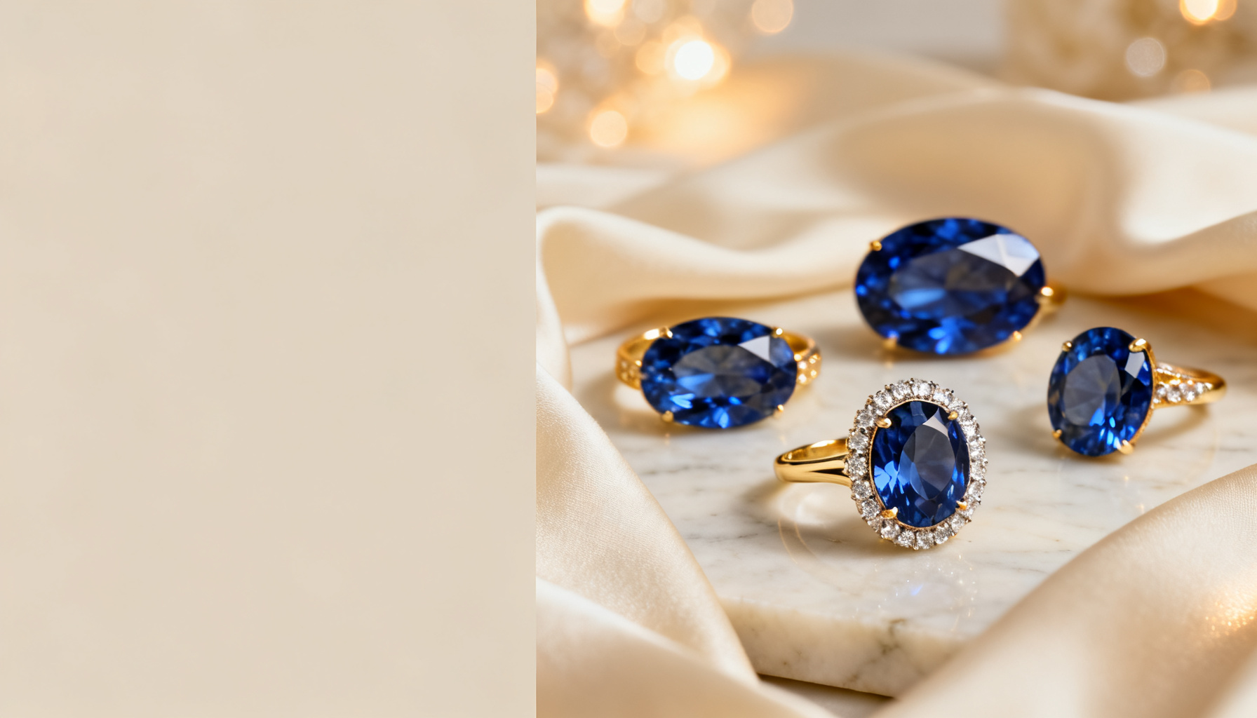 Sapphire jewellery