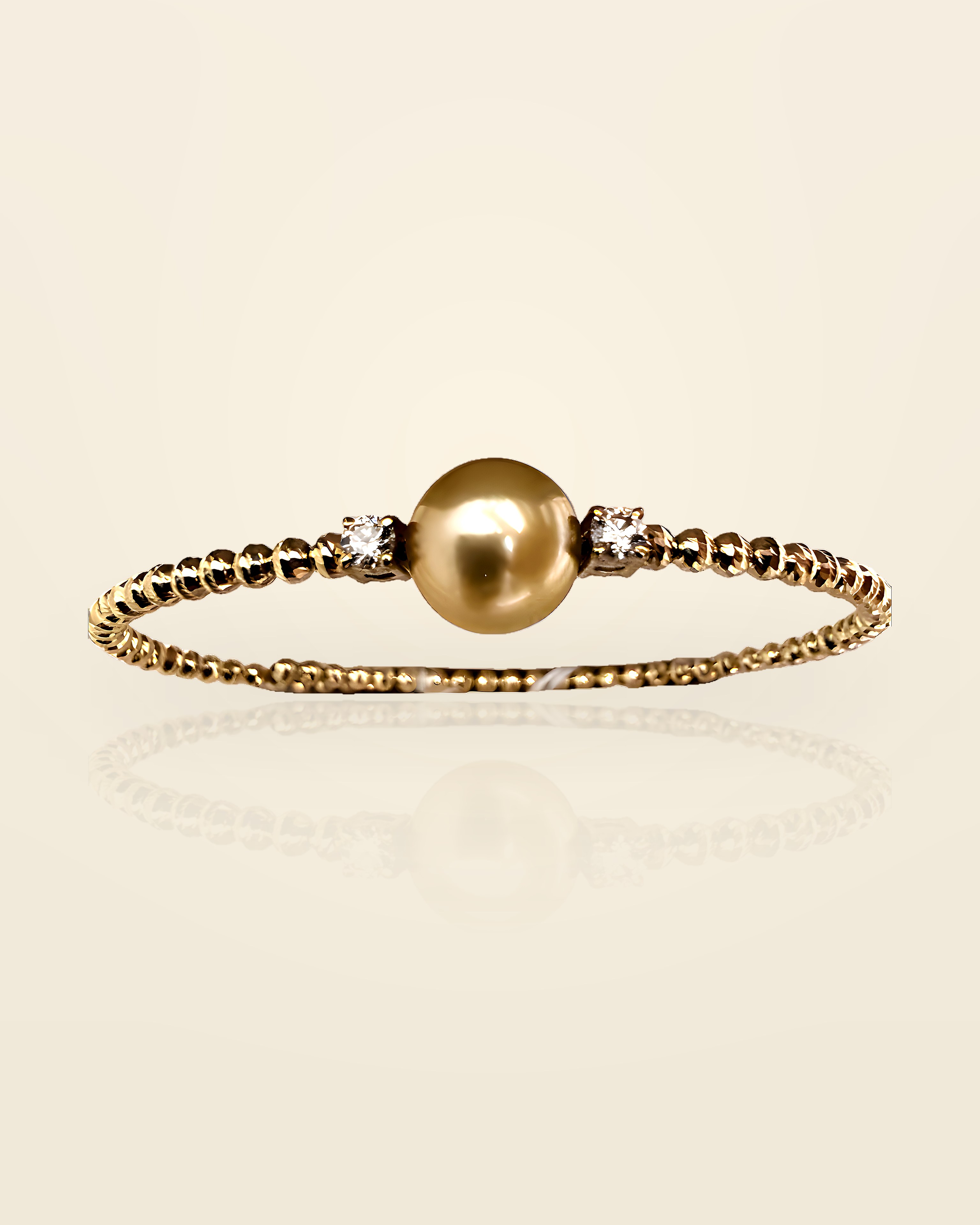 Bar Gold-Pearl Bracelet