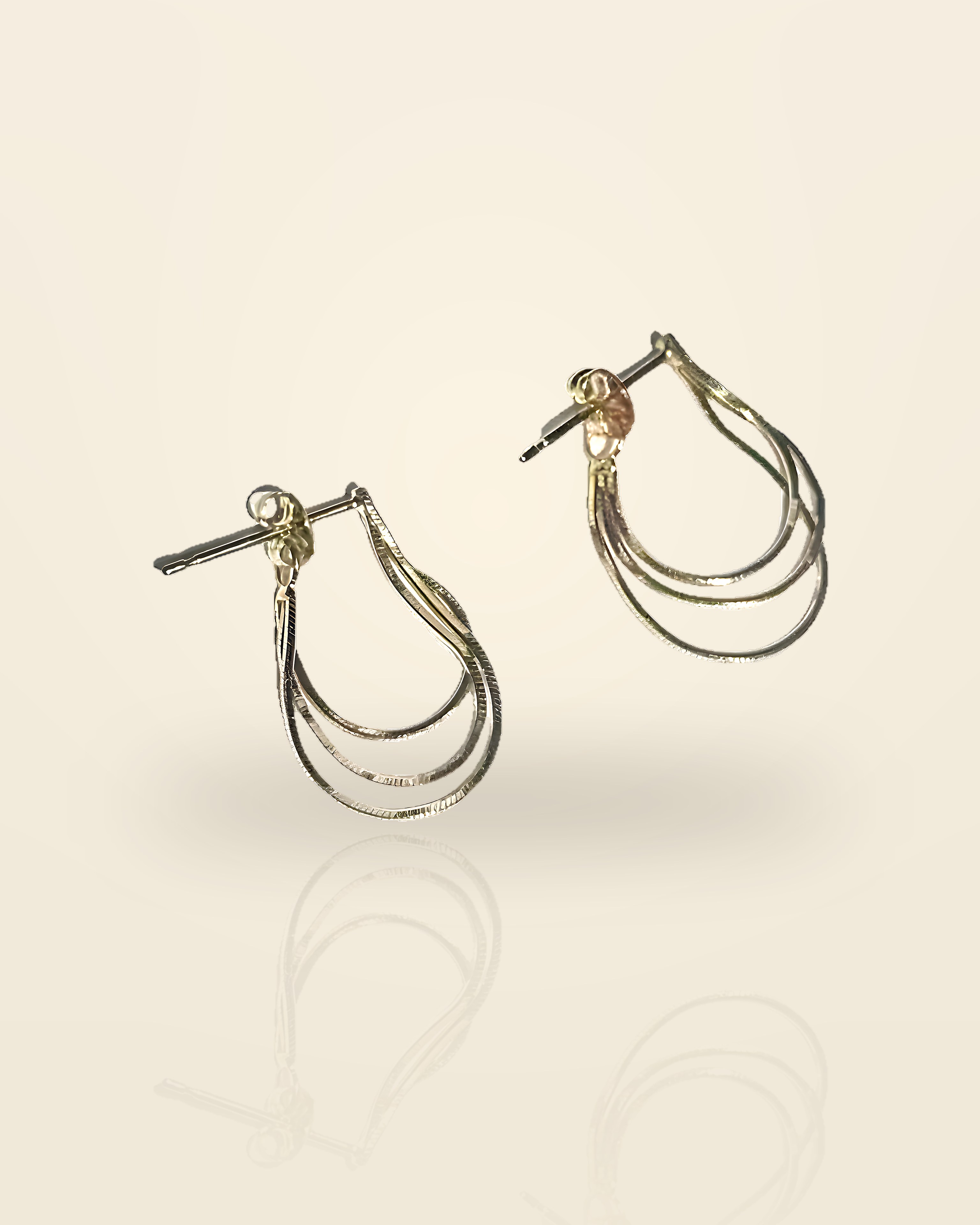 Round Gold Hoops