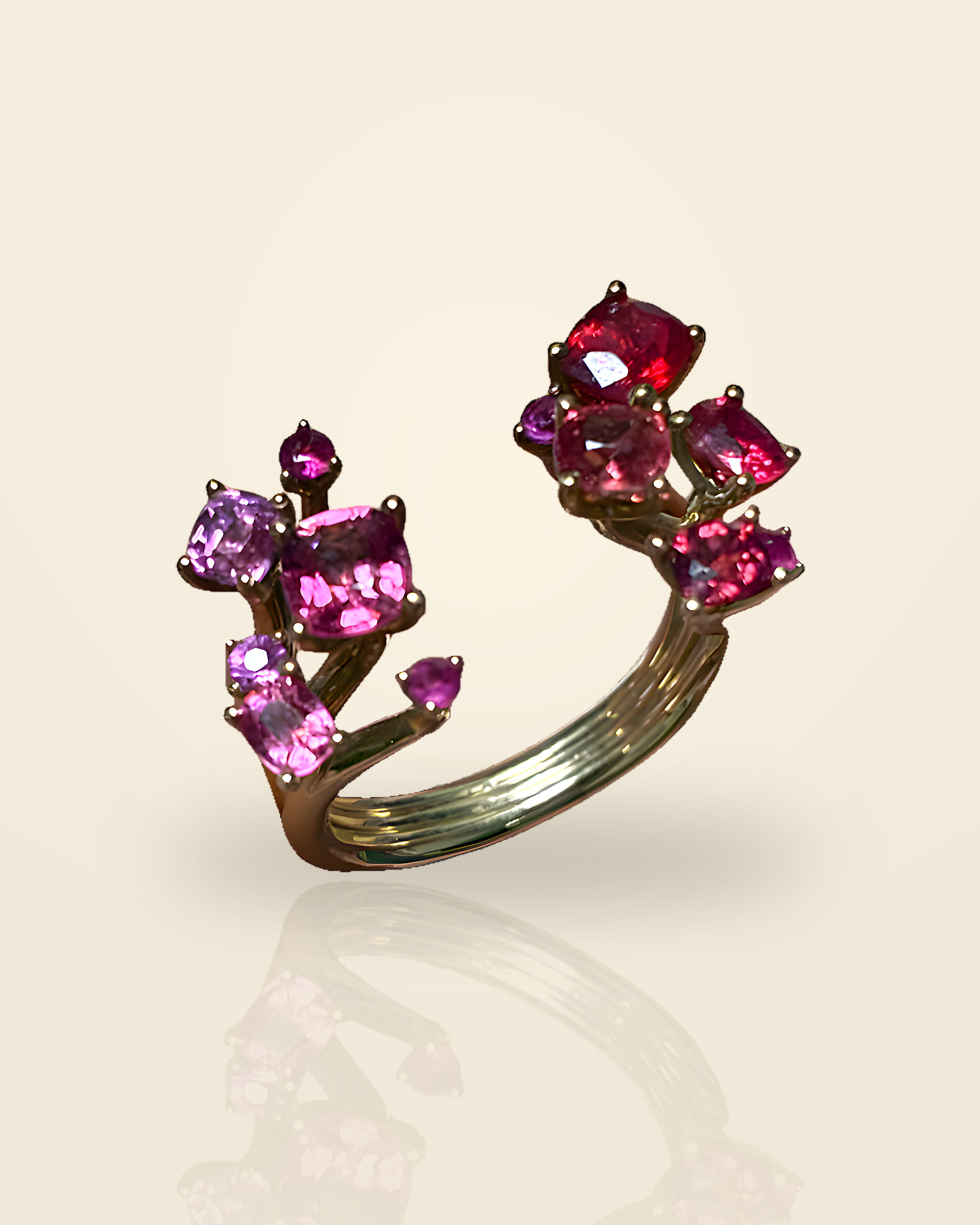 Duet Pink Sapphire