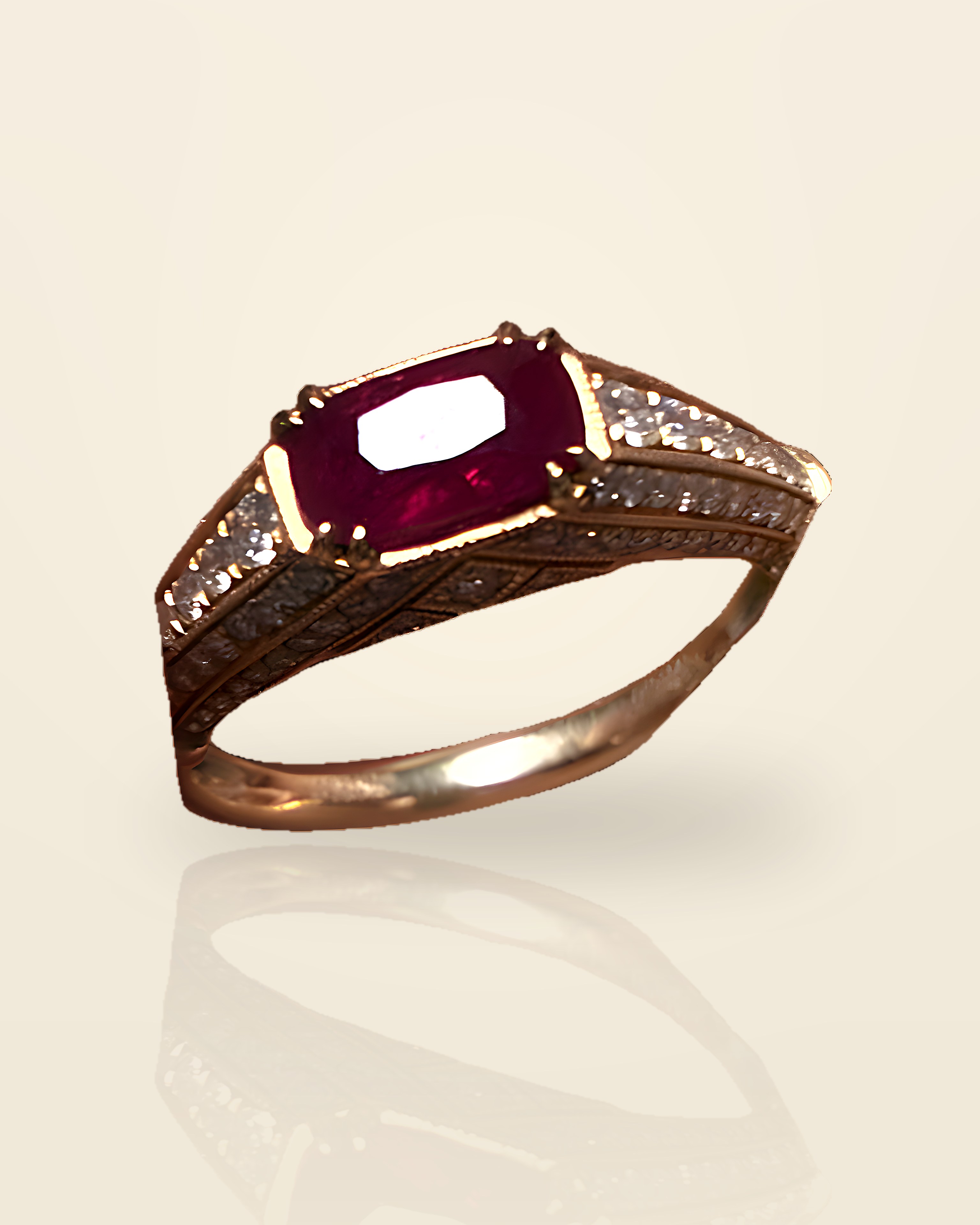 Verse Ruby Ring