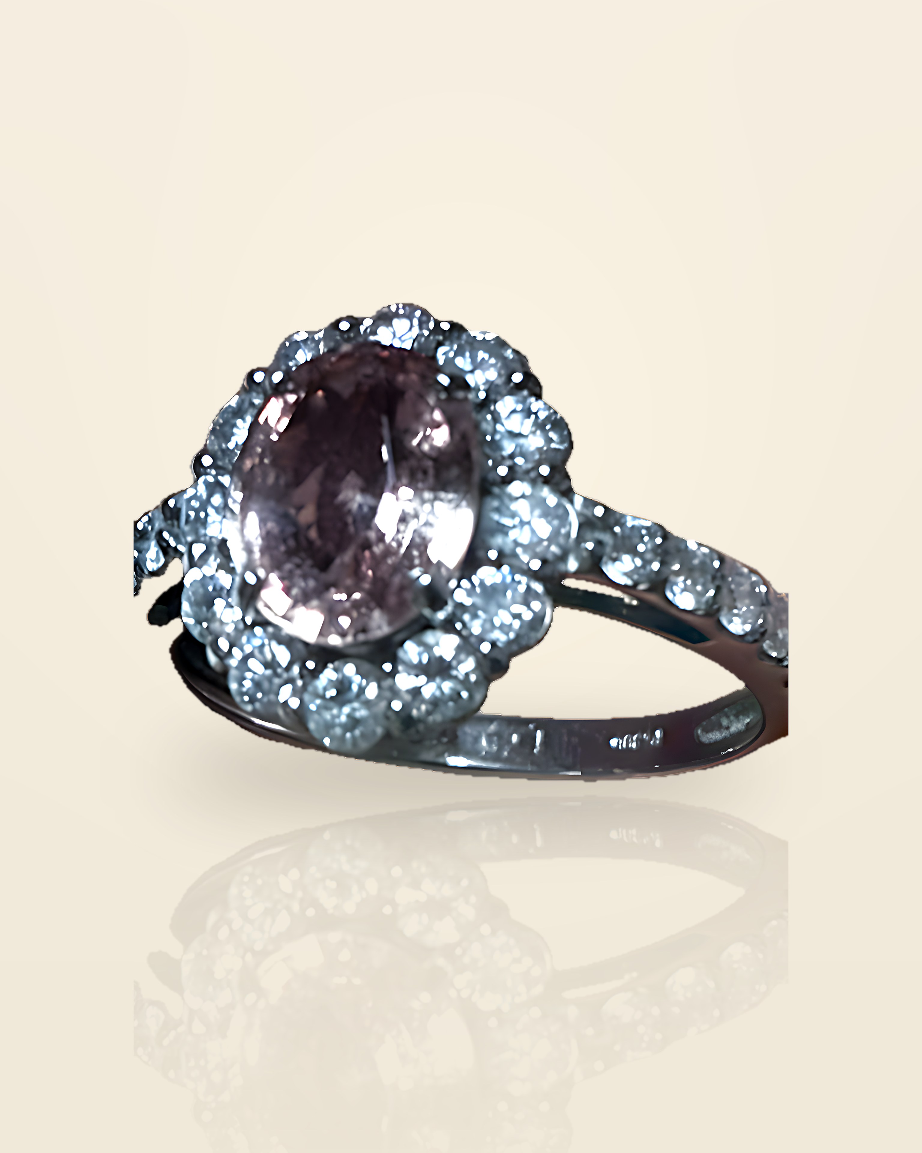 Lilac Spinel Ring