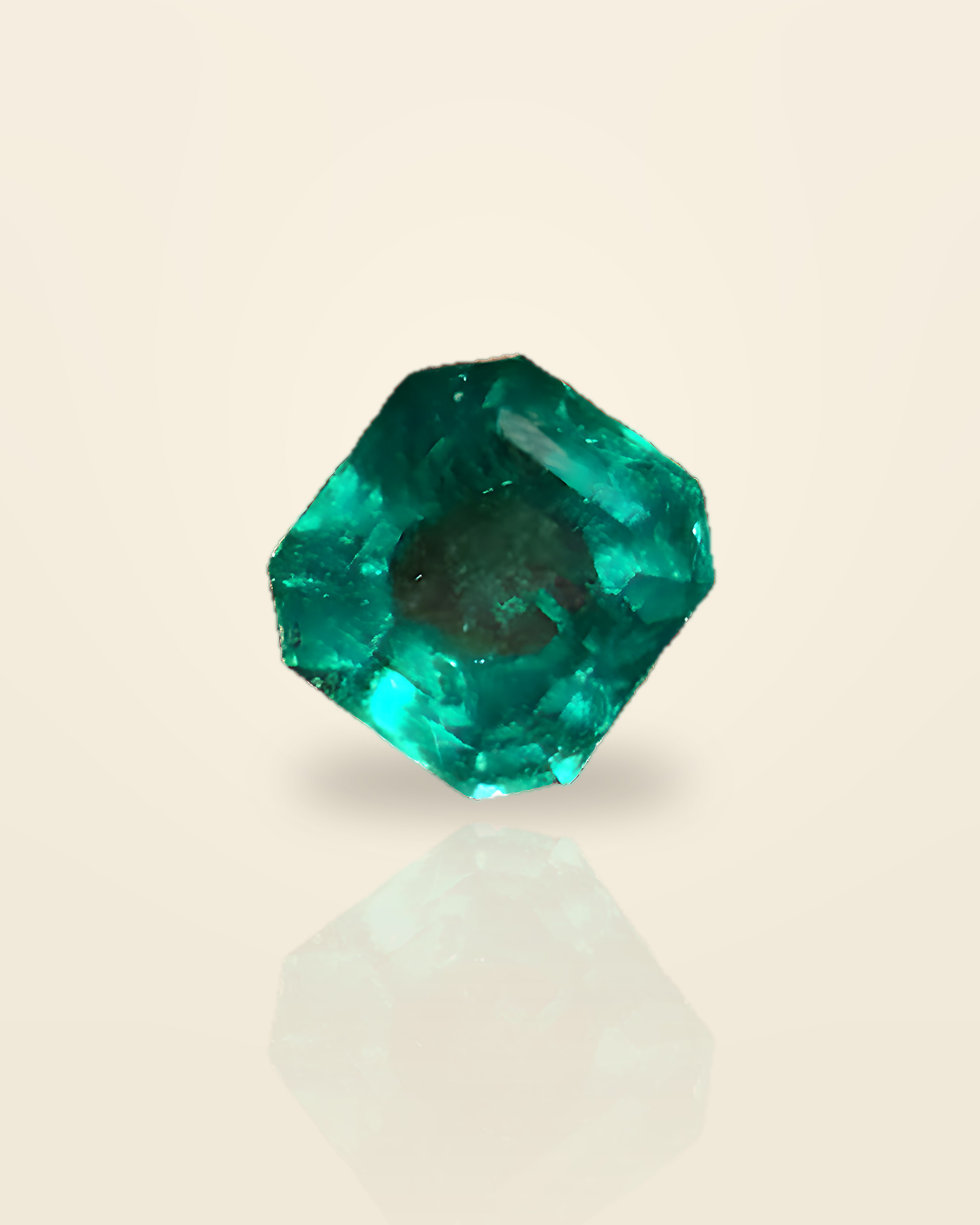 Loose Emerald, Emerald-Cut