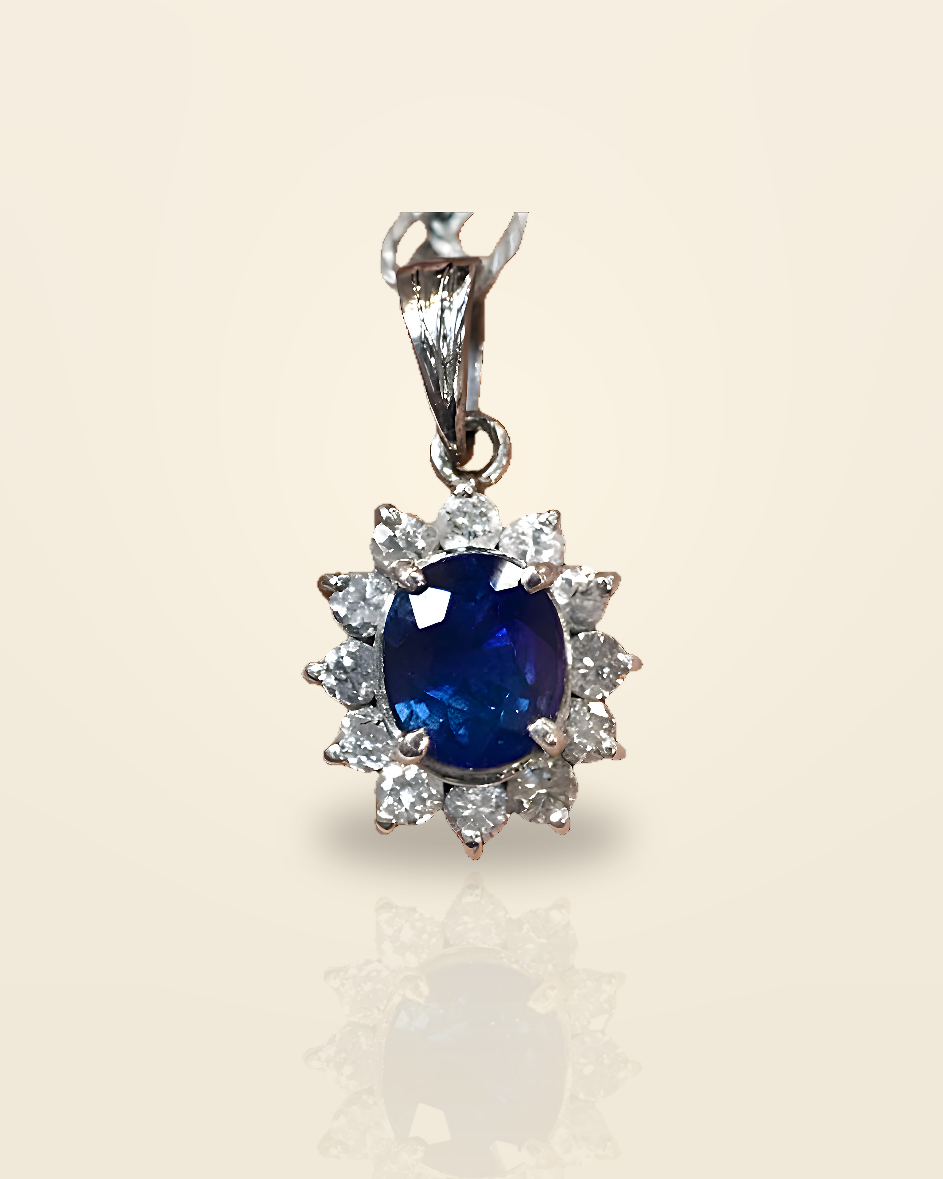 Diana Halo Pendant